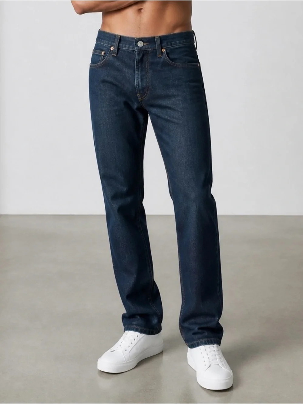 Levi's  Men's Jeans - Deep Blue Denim